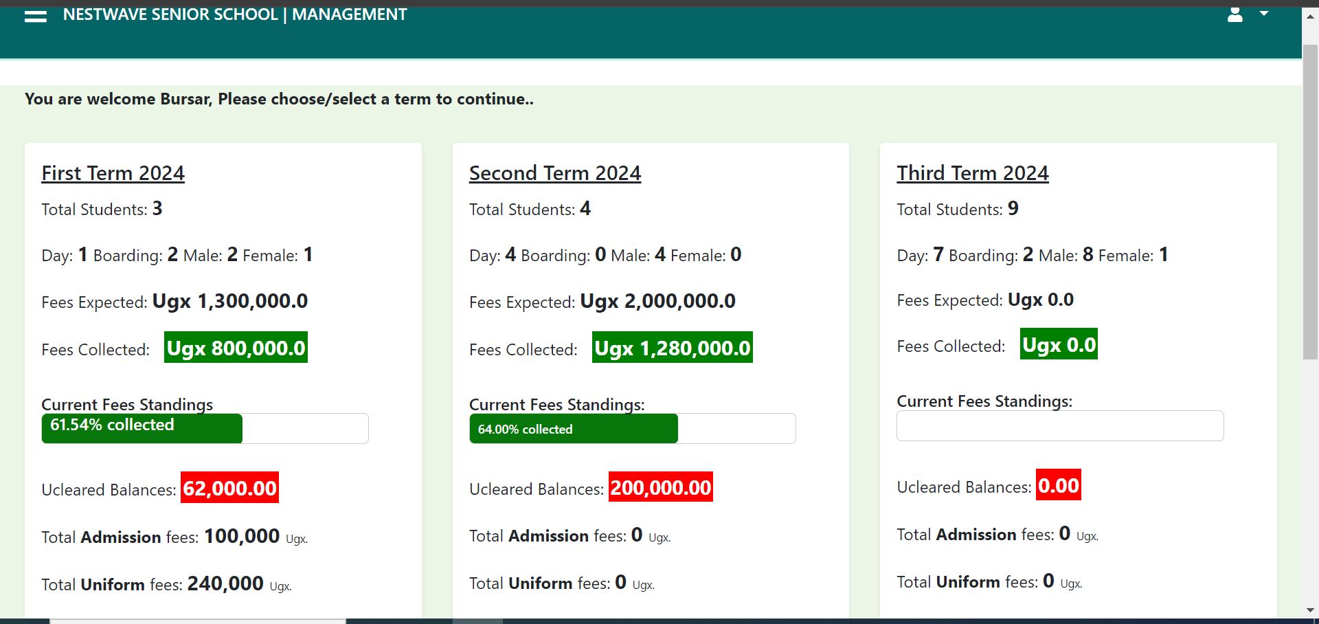 Student Grading System with REPORT Printing